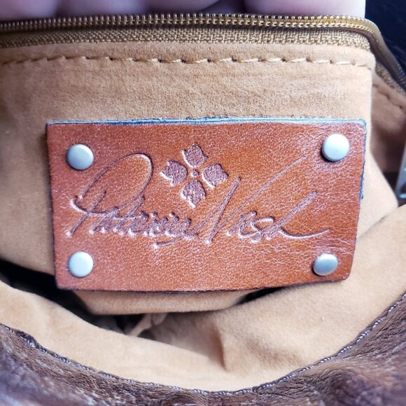 Patricia Nash Women Turquoise Tooled Venezia Crossbody Bag Purse Turquoise - Picture 8 of 11